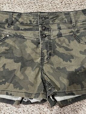 Women’s Camo Shorts BlueSpice 13